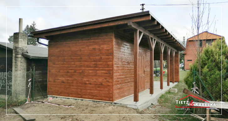 Výstavba altánu se zahradním domkem Frýdlant nad Ostravicí 