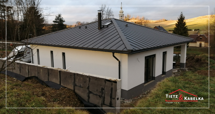 Stavba rodinného domu Dlouhá Stráň