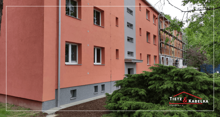 Zateplení bytového domu a rekonstrukce střešní krytiny BD Pavlíkova ve F/M 